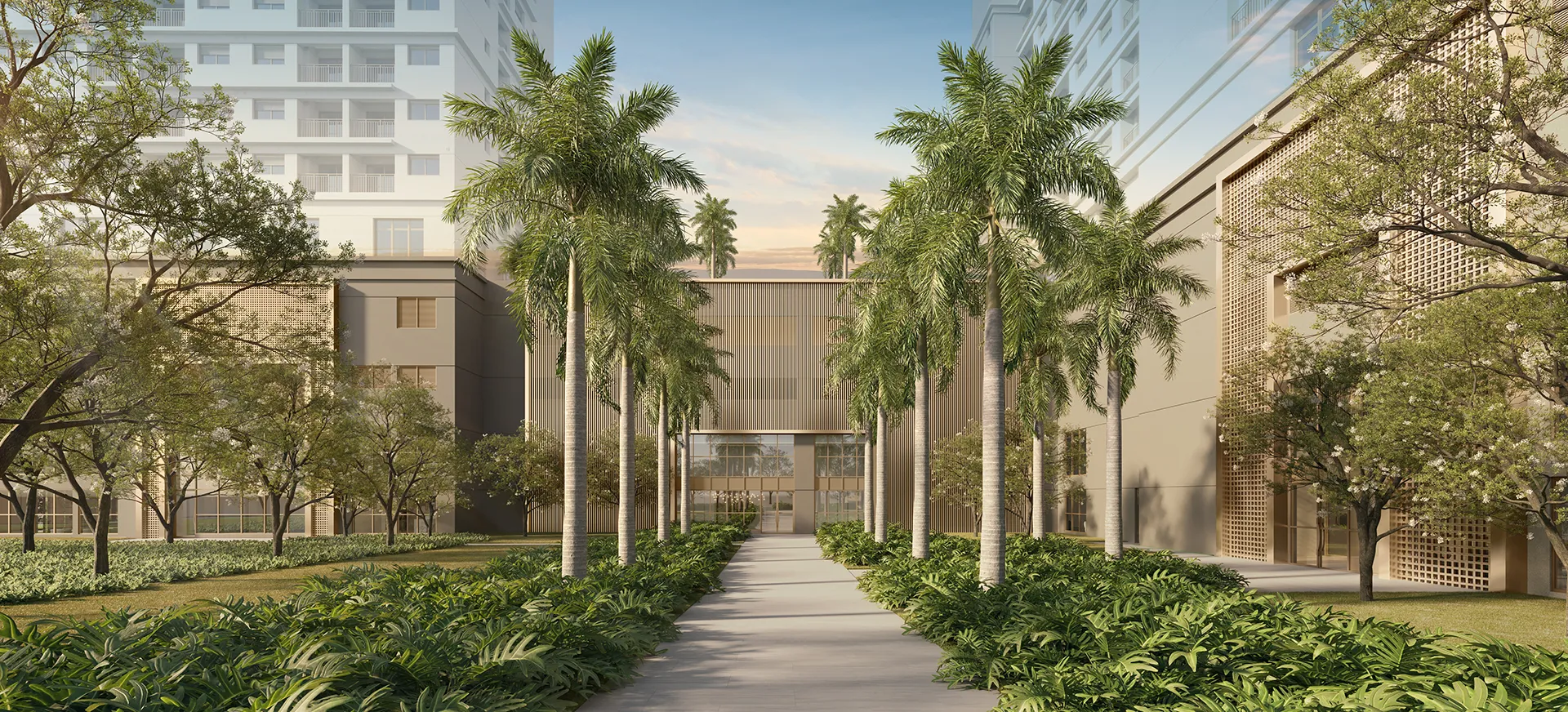 Entrada Principal — Jardim da Hípica Apartments