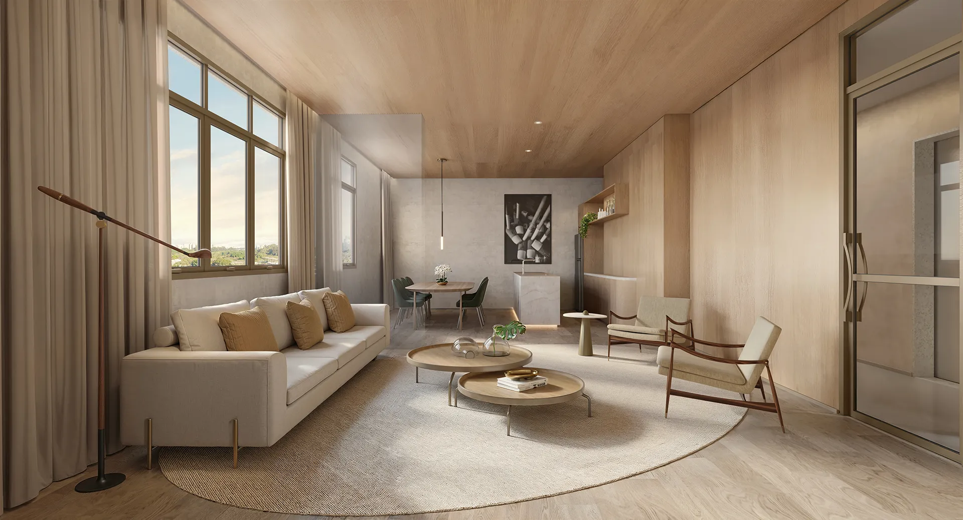 Lounge Gourmet — Jardim da Hípica Apartments