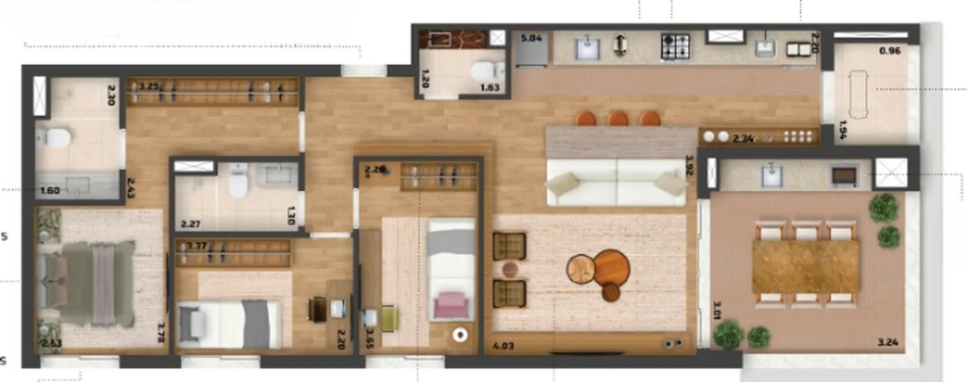 Planta humanizada Planta-98 — Pleno Vila Mariana