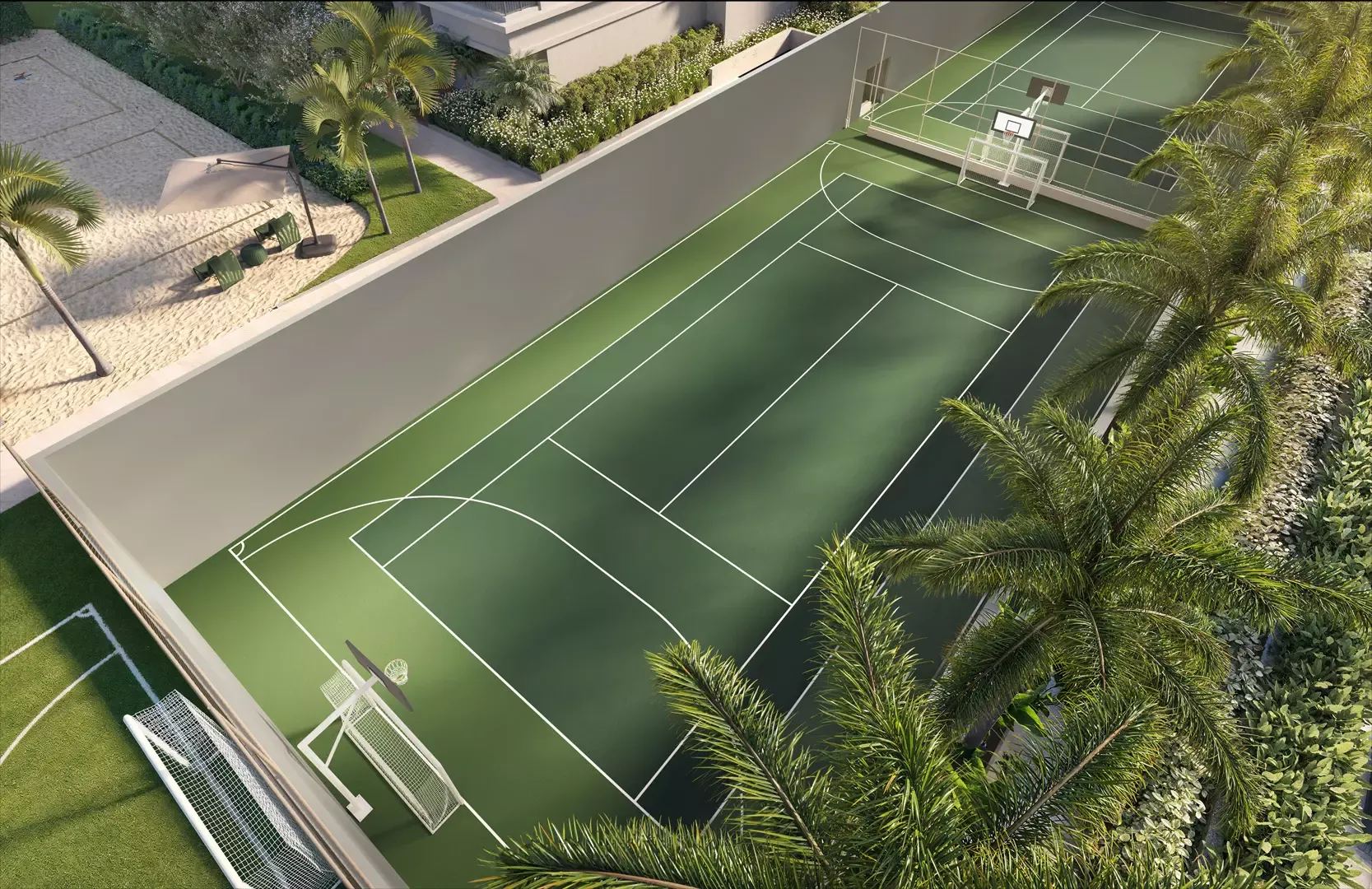 Quadra Recreativa — Jardim da Hípica